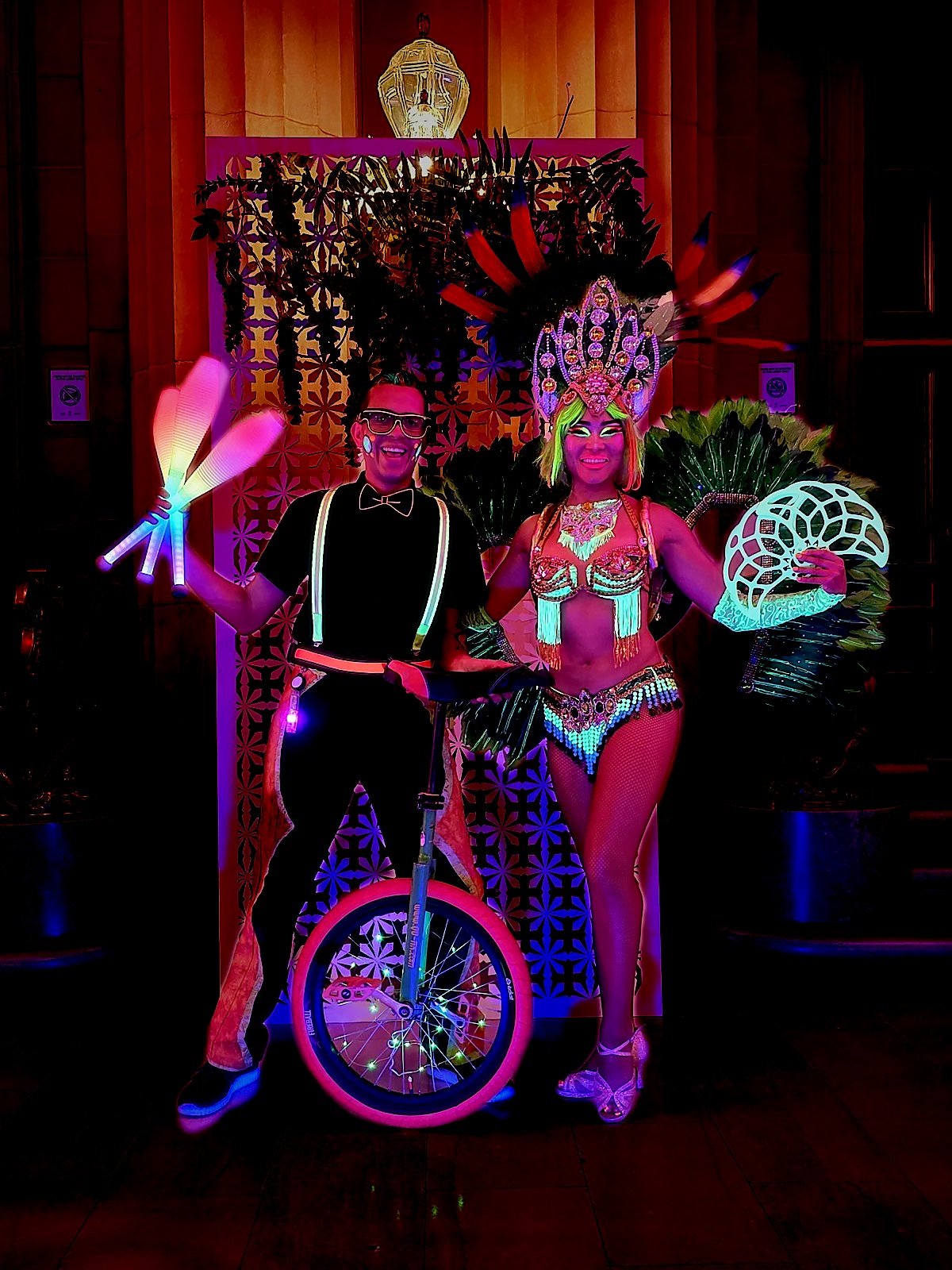 LED dancers